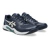 Asics รองเท้าเทนนิสผู้ชาย Gel-Dedicate 9 Wide (2E) | Midnight/Oatmeal ( 1041A544-400 ) - Image 3