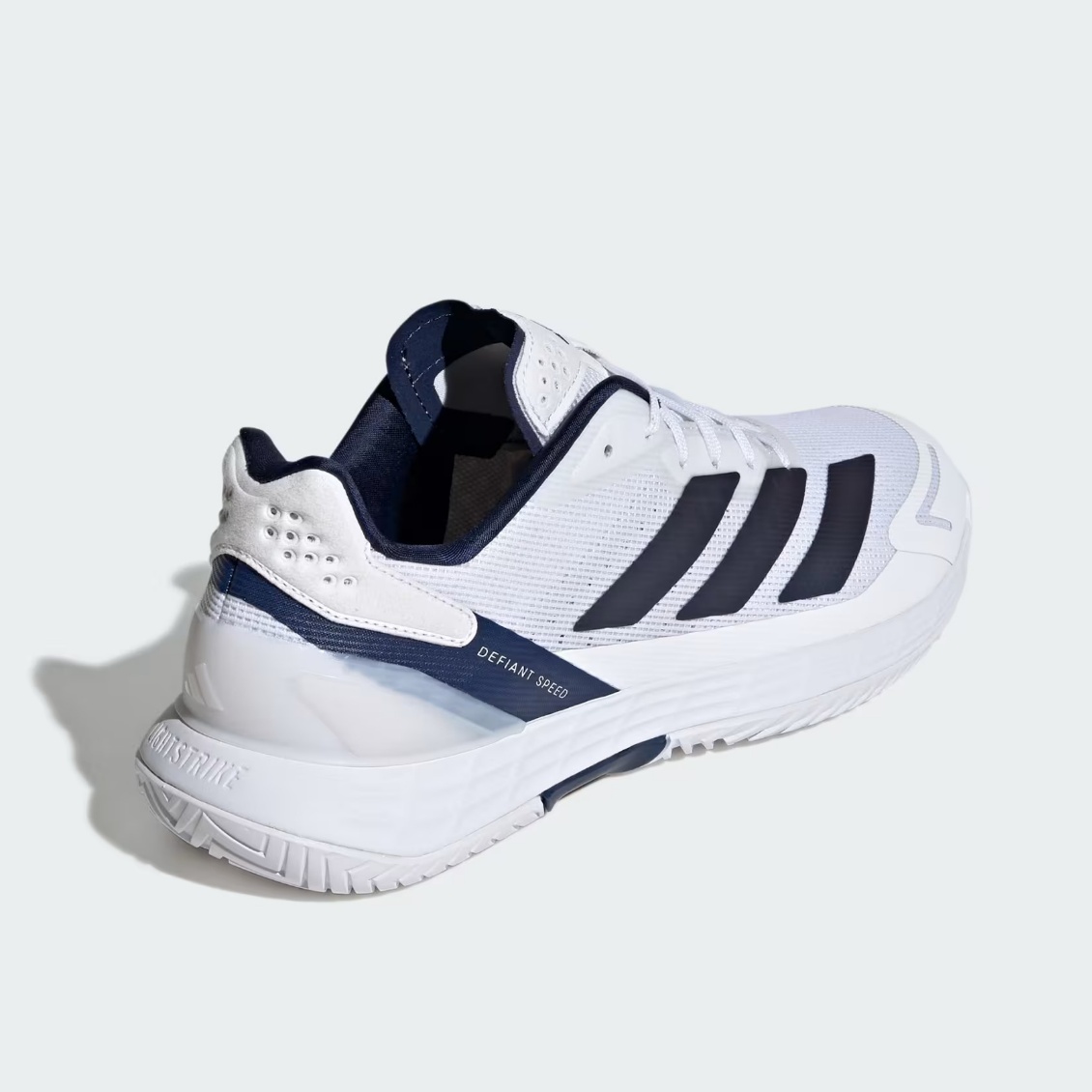 Adidas รองเท้าเทนนิสผู้ชาย Defiant Speed 2 | Cloud White / Dark Blue / Core Black ( JR1746 ) - Image 7