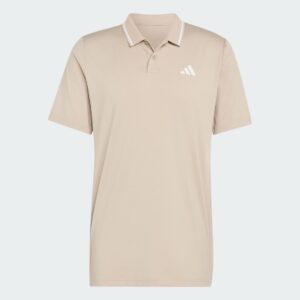 Adidas เสื้อเทนนิสผู้ชาย Players polo club tennis Climacool PIQUÉ | Khaki Three ( KS8276 )