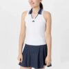 Adidas เสื้อเทนนิสแขนกุดผู้หญิง Climacool Crop Tank Pro Tennis | White ( KA8883 )