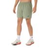 Asics กางเกงเทนนิสผู้ชาย Men’s Court 7In Short | Khaki Green ( 2041A344-301 ) - Image 4