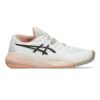 Asics รองเท้าเทนนิสผู้หญิง Gel-Resolution X Wide (D) | White/Black Coffee ( 1042A278-106 )