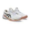 Asics รองเท้าเทนนิสผู้หญิง Court FF 3 | White/Black Coffee ( 1042A220-108 ) - Image 2