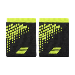 Babolat ผ้ารัดข้อมือแบบยาว Logo Jumbo Wristband | Aero/Grey ( 5UB1262 )