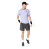 Asics กางเกงเทนนิสผู้ชาย Men’s Match Laser Cut 7In Short | Graphite Grey Night Energy ( 2041A421-020 ) - Image 11
