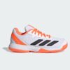 Adidas รองเท้าเทนนิสเด็ก Courtflash Kids | Lucid Orange / Cyber Metallic / Cloud White ( JR4450 )