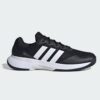 Adidas รองเท้าเทนนิสผู้ชาย Men's Gamecourt 2.0 Tennis Shoes | Core Black / Cloud White / Silver Metallic ( KI0780 )