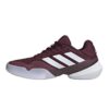 Adidas รองเท้าเทนนิสผู้หญิง Barricade 14 Tennis Shoes | maroon / white / white ( KH7543 ) - Image 4