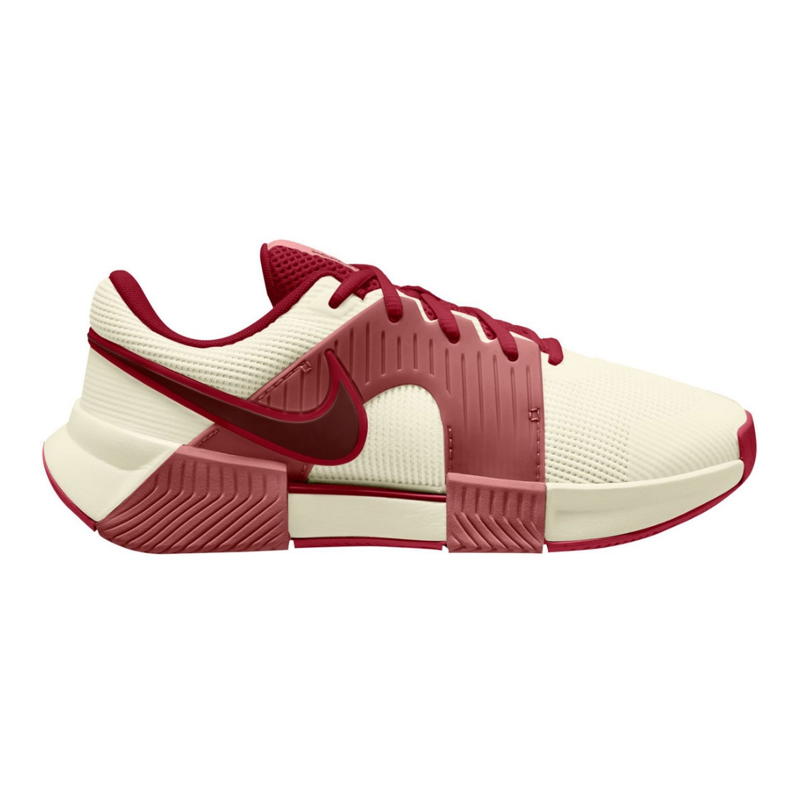 Nike รองเท้าเทนนิสผู้หญิง Zoom GP Challenge 1.5 HC  | Sail/Mystic Dates-Tough Red-Canyon Pink ( IQ5176-120 )