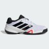 Adidas รองเท้าเทนนิสเด็ก Barricade Kids | Cloud White / Core Black / Lucid Red ( JQ9127 )