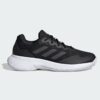Adidas รองเท้าเทนนิสผู้หญิง Gamecourt 2.0 | Core Black / Core Black / Silver Metallic ( ID1494 )