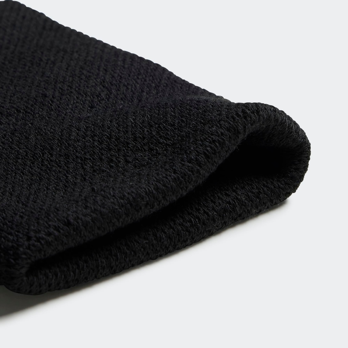 Adidas ปลอกรัดข้อมือเทนนิสแบบยาว Tennis Wristband Large | Black/Black/White ( IC3568 ) - Image 3