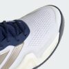 Adidas รองเท้าเทนนิสผู้ชาย Barricade 14 Tennis Shoes | Cloud White / Cyber Metallic / Dark Blue ( JR1743 ) - Image 9