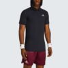 Adidas เสื้อเทนนิสผู้ชาย Freelift Polo Pro Shirt Pro | Black ( KR0487 ) - Image 4