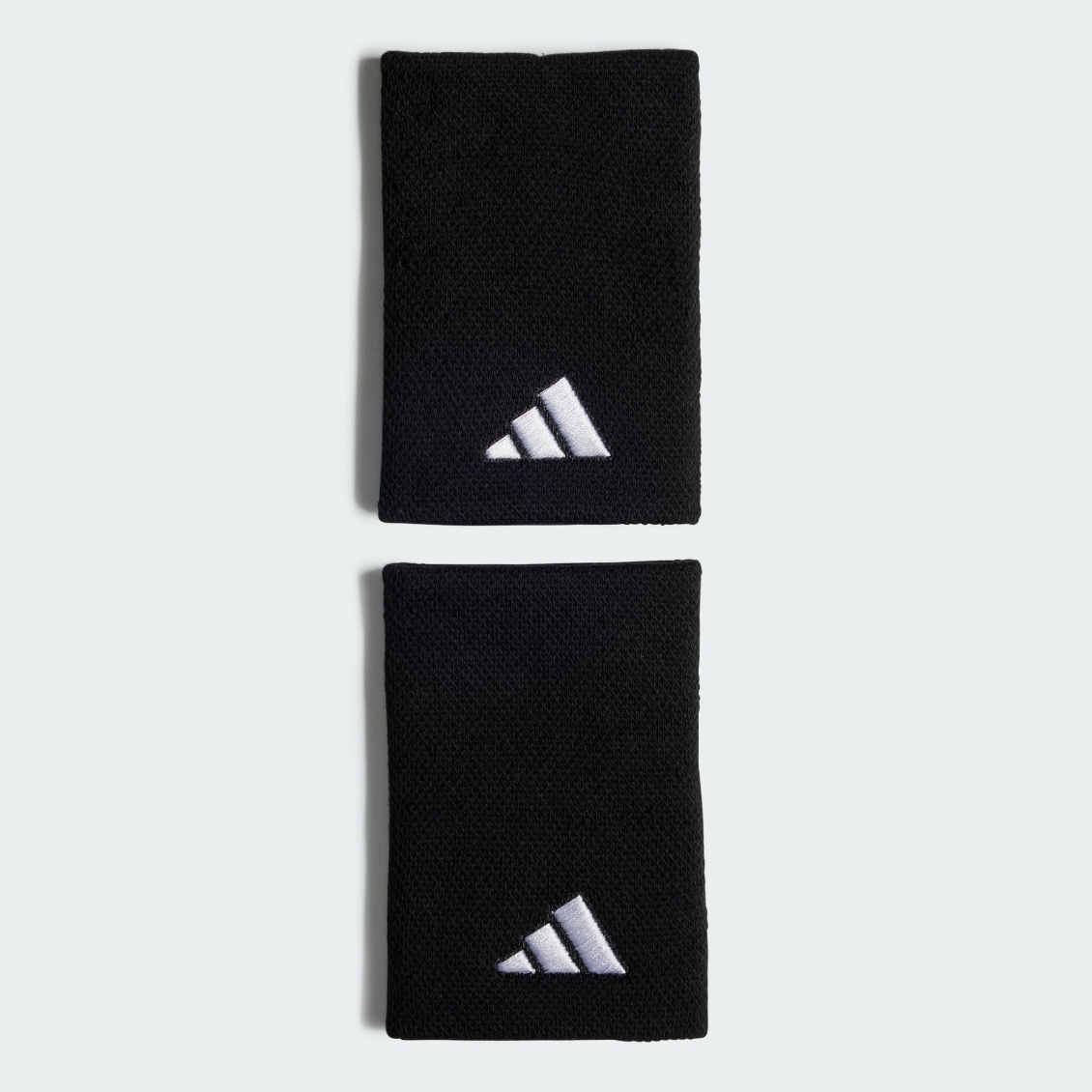 Adidas ปลอกรัดข้อมือเทนนิสแบบยาว Tennis Wristband Large | Black/Black/White ( IC3568 )