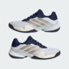 Adidas รองเท้าเทนนิสผู้ชาย Barricade 14 Tennis Shoes | Cloud White / Cyber Metallic / Dark Blue ( JR1743 ) - Image 5