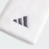 Adidas ปลอกรัดข้อมือเทนนิสแบบยาว Tennis Wristband Large | White / Iron Metallic ( IA7545 ) - Image 3
