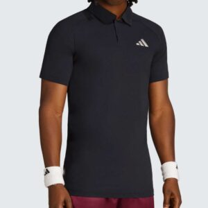 Adidas เสื้อเทนนิสผู้ชาย Freelift Polo Pro Shirt Pro | Black ( KR0487 )