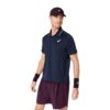 Asics เสื้อเทนนิสผู้ชาย Men's Game Polo SS Top | Midnight ( 2041A381-400 ) - Image 5