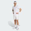 Adidas กางเกงเทนนิสผู้ชาย Climacool Shorts &amp; Inner Shorts Set | White ( KF5008 ) - Image 5