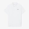 Lacoste เสื้อเทนนิสผู้ชาย Men's Tennis x Novak Djokovic On Court Polo Shirt | White ( DH9986-001 )
