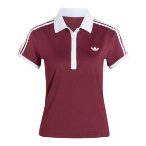 Adidas เสื้อโปโลเทนนิสผู้หญิง Tennis Classics Polo Shirt | Maroon ( KY8891 )