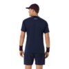 Asics เสื้อเทนนิสผู้ชาย Men’s Match Jacquard SS Top | Midnight ( 2041A419-400 ) - Image 4