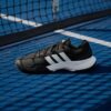 Adidas รองเท้าเทนนิสผู้ชาย Men's Gamecourt 2.0 Tennis Shoes | Core Black / Cloud White / Silver Metallic ( KI0780 ) - Image 7