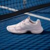 Adidas รองเท้าเทนนิสผู้หญิง Gamecourt 3 All Court Tennis Shoes | Distilled Pink / Distilled Pink / Cloud White ( KI3599 ) - Image 5