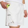 Adidas กางเกงเทนนิสผู้ชาย Climacool Shorts &amp; Inner Shorts Set | White ( KF5008 ) - Image 4