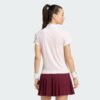 Adidas เสื้อโปโลเทนนิสผู้หญิง Tennis Classics Polo Shirt | Distilled Pink ( KY8890 ) - Image 4