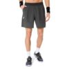 Asics กางเกงเทนนิสผู้ชาย Men’s Match Laser Cut 7In Short | Graphite Grey Night Energy ( 2041A421-020 ) - Image 4