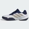 Adidas รองเท้าเทนนิสผู้ชาย Barricade 14 Tennis Shoes | Cloud White / Cyber Metallic / Dark Blue ( JR1743 ) - Image 4