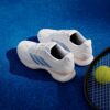 Adidas รองเท้าเทนนิสผู้หญิง Avacourt 3 | Core Black / Halo Blue / Beam Orange ( JP8858 ) - Image 6