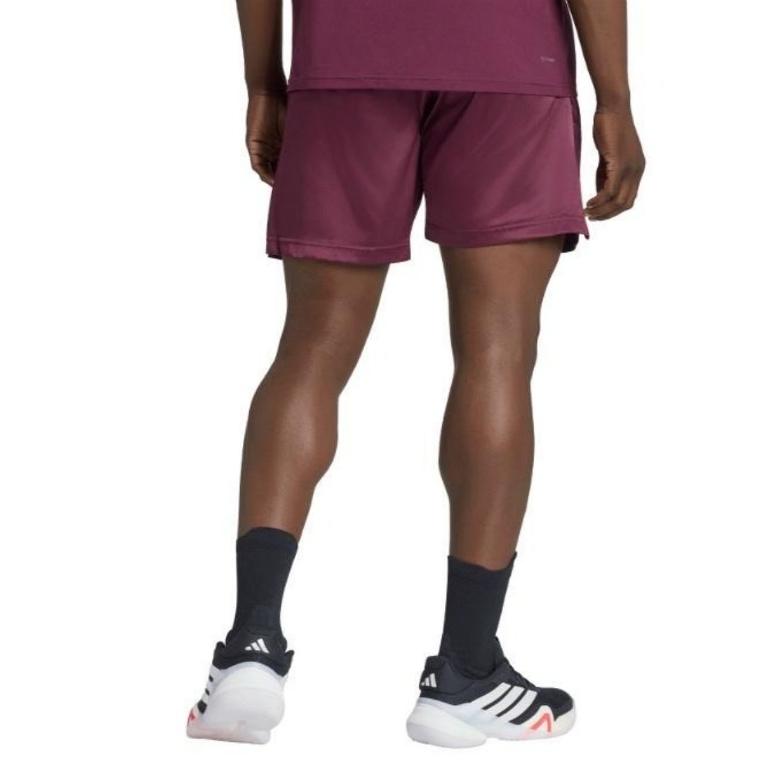 Adidas กางเกงเทนนิสผู้ชาย Climacool ERGO shorts Pro | Maroon ( KR0484 ) - Image 4