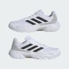 Adidas รองเท้าเทนนิสผู้ชาย CourtJam Control 3 | Cloud White / Core Black / Grey Two ( IF7888 ) - Image 5
