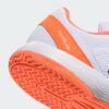 Adidas รองเท้าเทนนิสเด็ก Courtflash Kids | Lucid Orange / Cyber Metallic / Cloud White ( JR4450 ) - Image 9