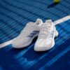 Adidas รองเท้าเทนนิสผู้หญิง Avacourt 3 | Core Black / Halo Blue / Beam Orange ( JP8858 ) - Image 5