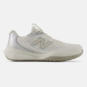 New Balance รองเท้าเทนนิสผู้หญิง FuelCell 796v5 Padel Tennis Shoes | Sea salt with linen / Silver metallic ( W7966H5 )