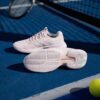 Adidas รองเท้าเทนนิสผู้หญิง Gamecourt 3 All Court Tennis Shoes | Distilled Pink / Distilled Pink / Cloud White ( KI3599 ) - Image 4