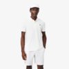 Lacoste กางเกงเทนนิสผู้ชาย Men's Tennis x Novak Djokovic Tennis Shorts | White ( GH7413-51 ) - Image 3