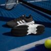 Adidas รองเท้าเทนนิสผู้ชาย Men's Gamecourt 2.0 Tennis Shoes | Core Black / Cloud White / Silver Metallic ( KI0780 ) - Image 6