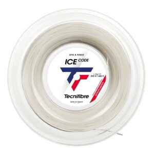 Tecnifibre เอ็นไม้เทนนิส Ice Code 17/1.25mm Tennis Strings Reel | White ( 04RIC125XW )