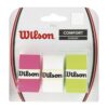 Wilson เทปพันด้าม / กริ๊ปพันด้ามไม้เทนนิส Pro Overgrip AST 3PK Racket Tennis  | Pink/White/Green ( WRZ401500 )