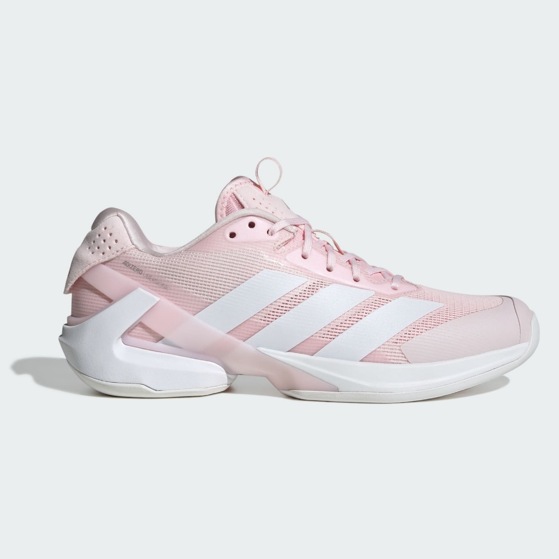 Adidas รองเท้าเทนนิสผู้หญิง Adizero Ubersonic 5 Tennis Shoes | Distilled Pink / Cloud White / Cloud White ( KK4414 )