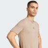 Adidas เสื้อกีฬาผู้ชาย Designed for Training Tee | Chalky Brown ( JX1169 ) - Image 2