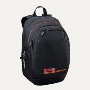 Wilson กระเป๋าเป้เทนนิส Pro Staff Classic Tennis Backpack | Black ( WR8051901001 )