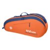 Wilson กระเป๋าเทนนิส Roland Garros 2026 Team 3PK Racket Bag | Clay / Navy ( WR8053401001 ) - Image 2