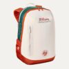 Wilson กระเป๋าเป้เทนนิส Roland Garros 2026 Tennis Backpack | Cream/Clay/Green ( WR8052601001 )