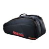 Wilson กระเป๋าเทนนิส Pro Staff Classic 12PK Racket Tennis Bag | Black ( WR8051701001 ) - Image 2